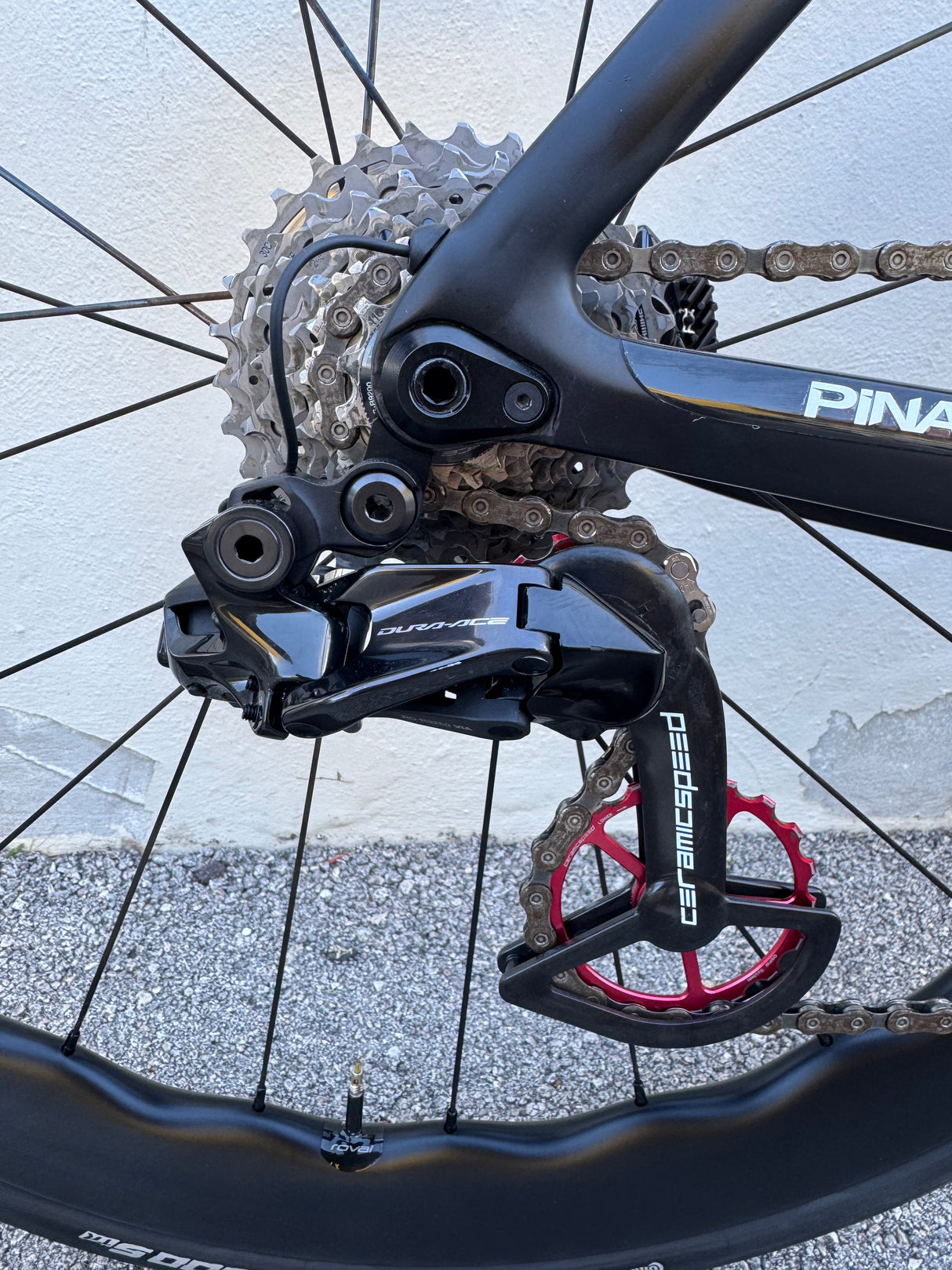 2022 Pinarello Dogma F B611 Red- DuraAce Di2- Princeton Peak 4550 - 53  Pre-Owned