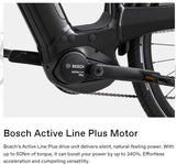 Cannondale Mavaro 3 Low Step Thru 7 Speed Active E-Bike