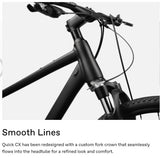 Cannondale Quick CX 2 Shimano Cues 10 Speed Disc Hybrid Bike