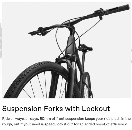 Cannondale Quick CX 2 Shimano Cues 10 Speed Disc Hybrid Bike