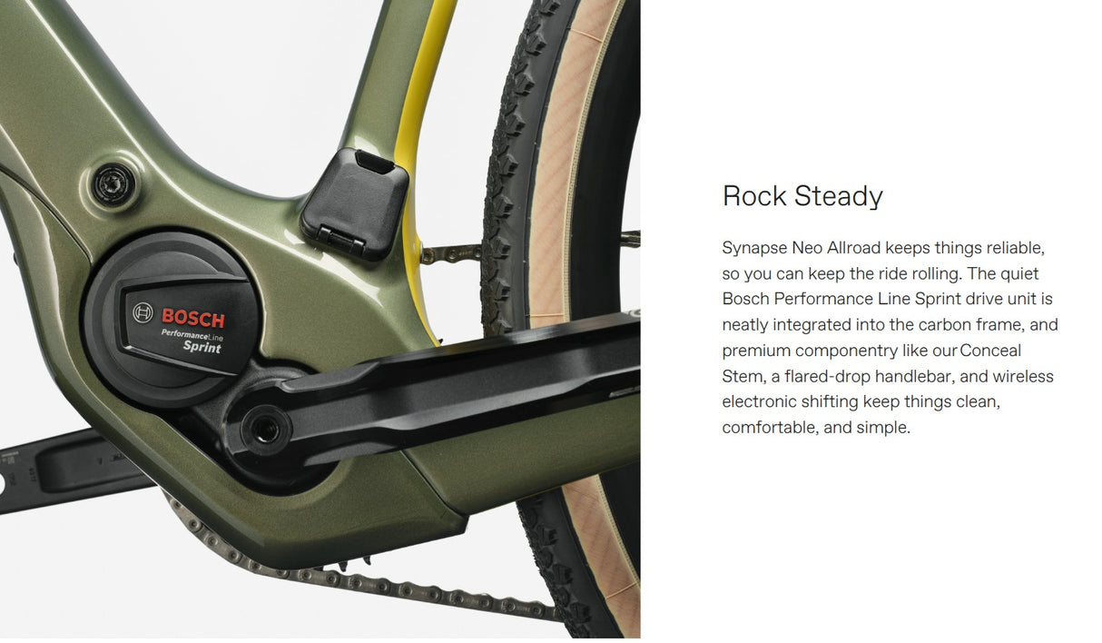 Cannondale Synapse Neo Allroad 1 eTap AXS Carbon Gravel E-Bike