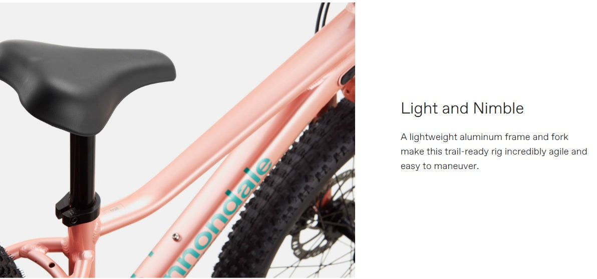 Cannondale Trail Plus 20 Kid's Mountain Bike (Recommended for height 3'10" to 4'3")