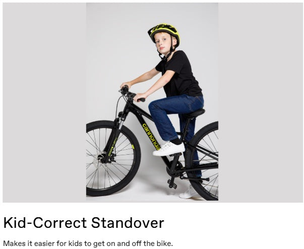 Cannondale Trail Plus 24 Kid's Mountain Bike (recommended for height 4'1" to 4'6")