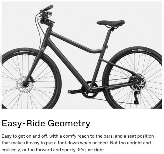 Cannondale Treadwell 3 7 Speed Aluminum Hybrid Bike