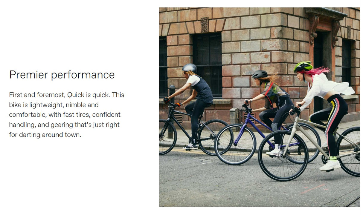 Cannondale Quick Women's 5 Remixte 7 Speed Aluminum Disc Hybrid Bike