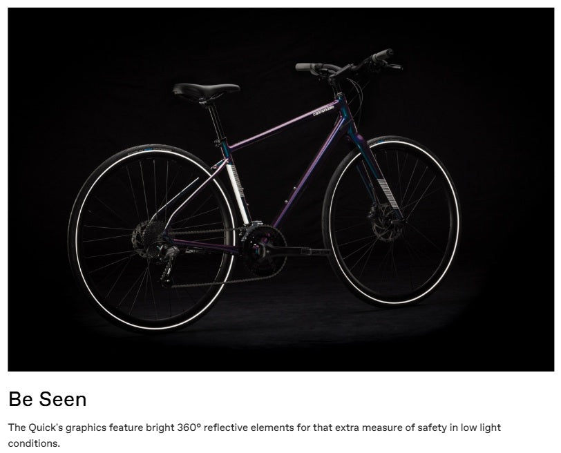 Cannondale Quick Women's 5 Remixte 7 Speed Aluminum Disc Hybrid Bike