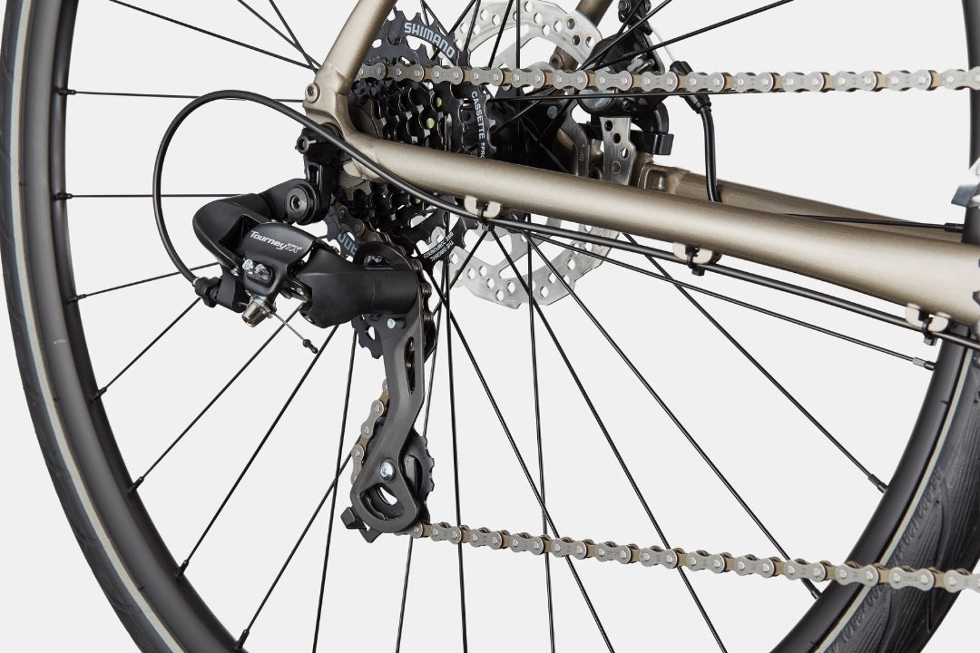 Cannondale Quick Women's 5 Remixte 7 Speed Aluminum Disc Hybrid Bike